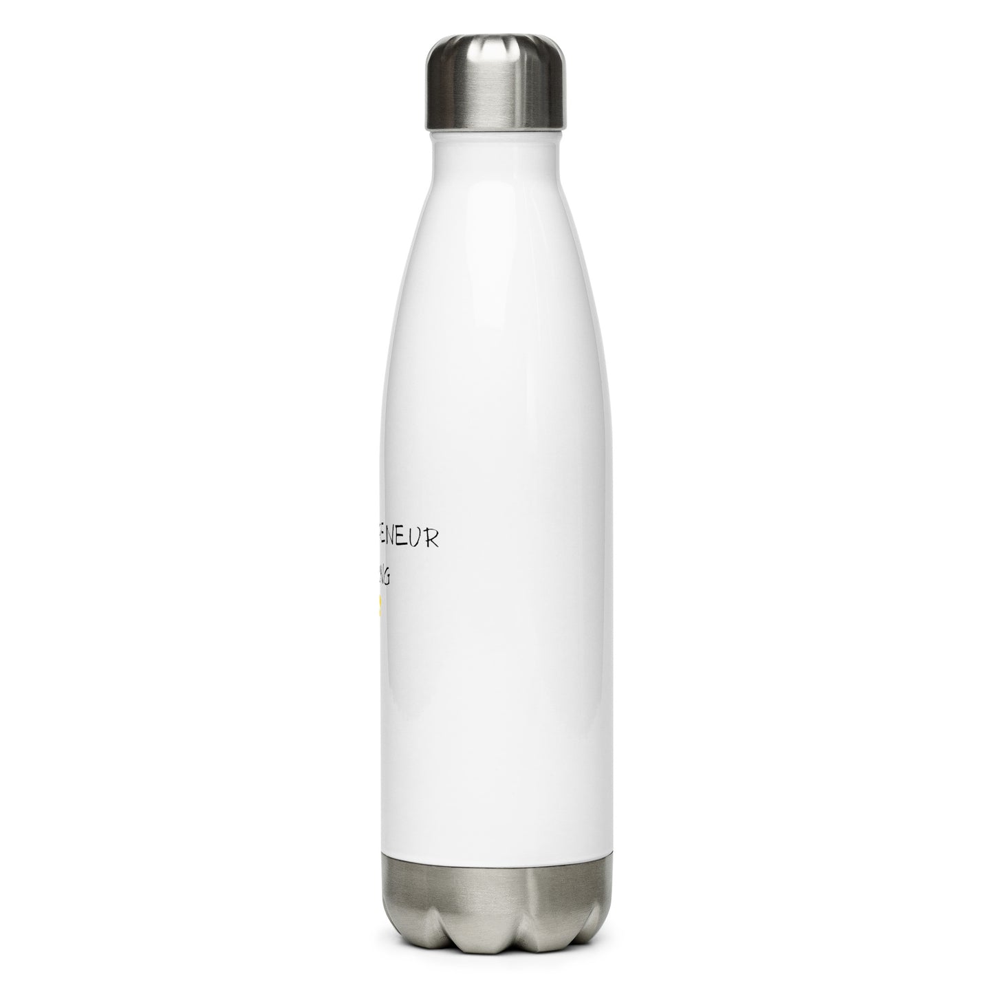 Stainless steel water bottle